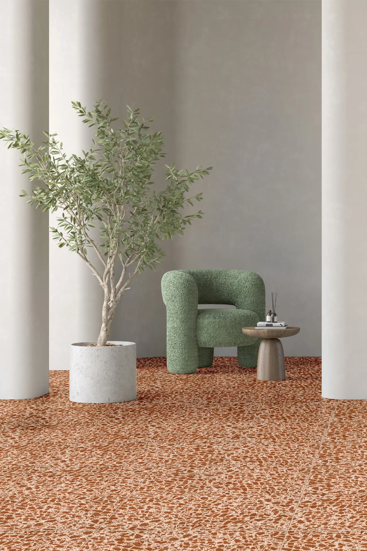 Terracotta Terrazzo