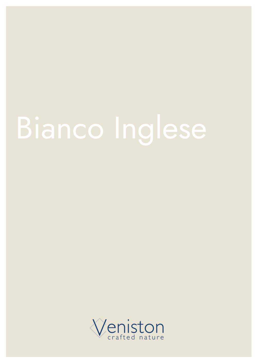Bianco Inglese Catalogue