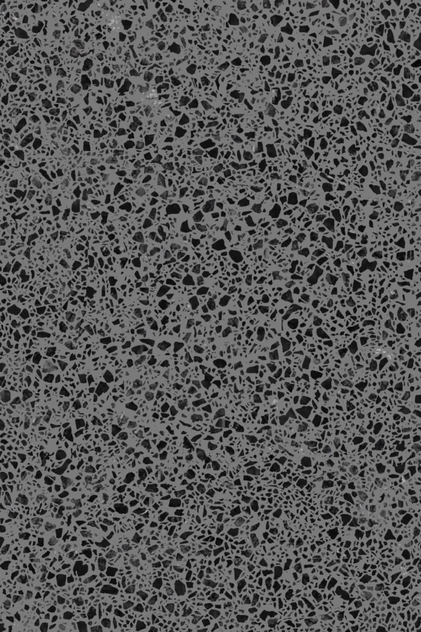 Monochromes Cinder Scuro Terrazzo