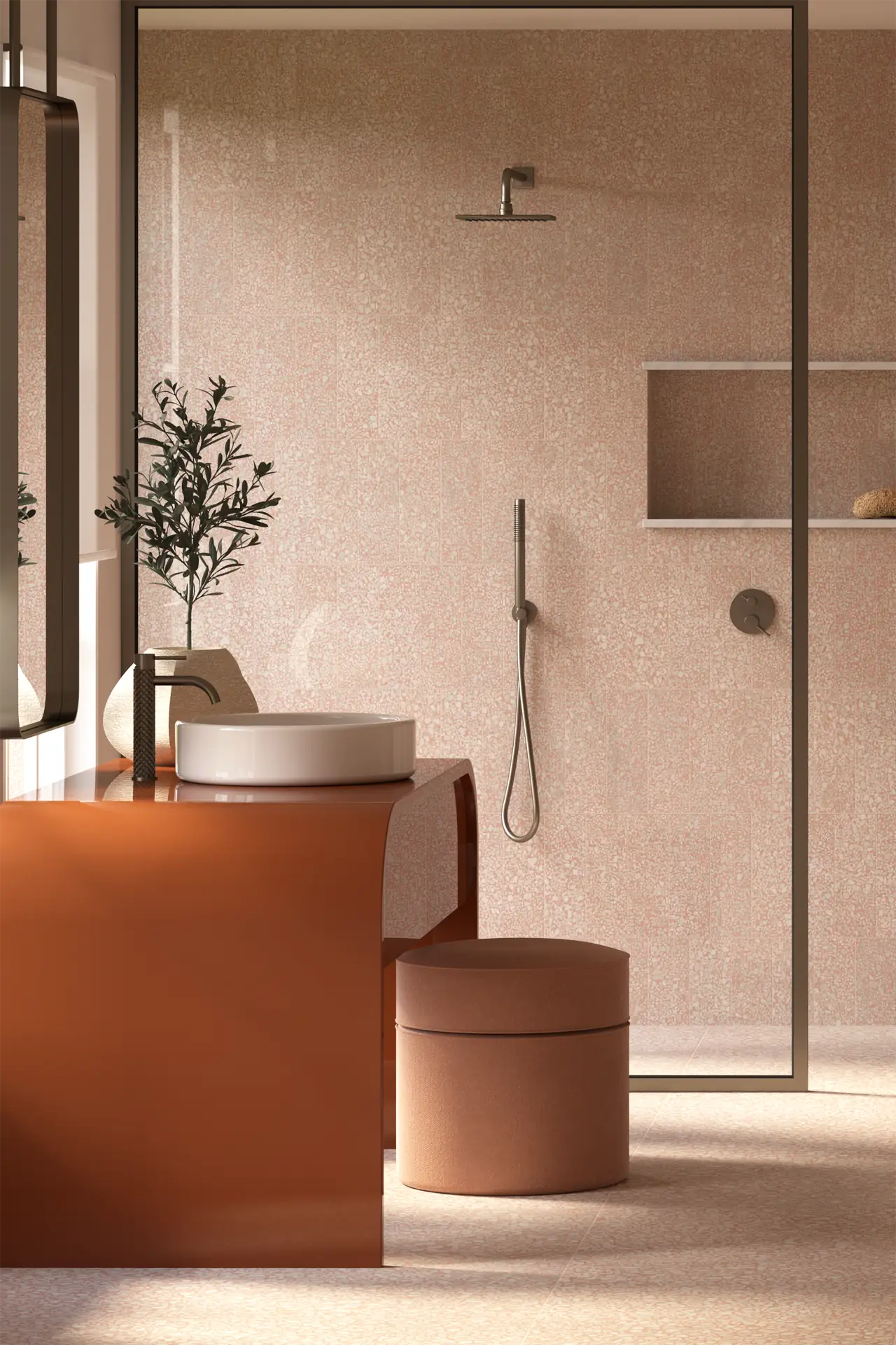 300x100x12mm Brick Bianco Inglese