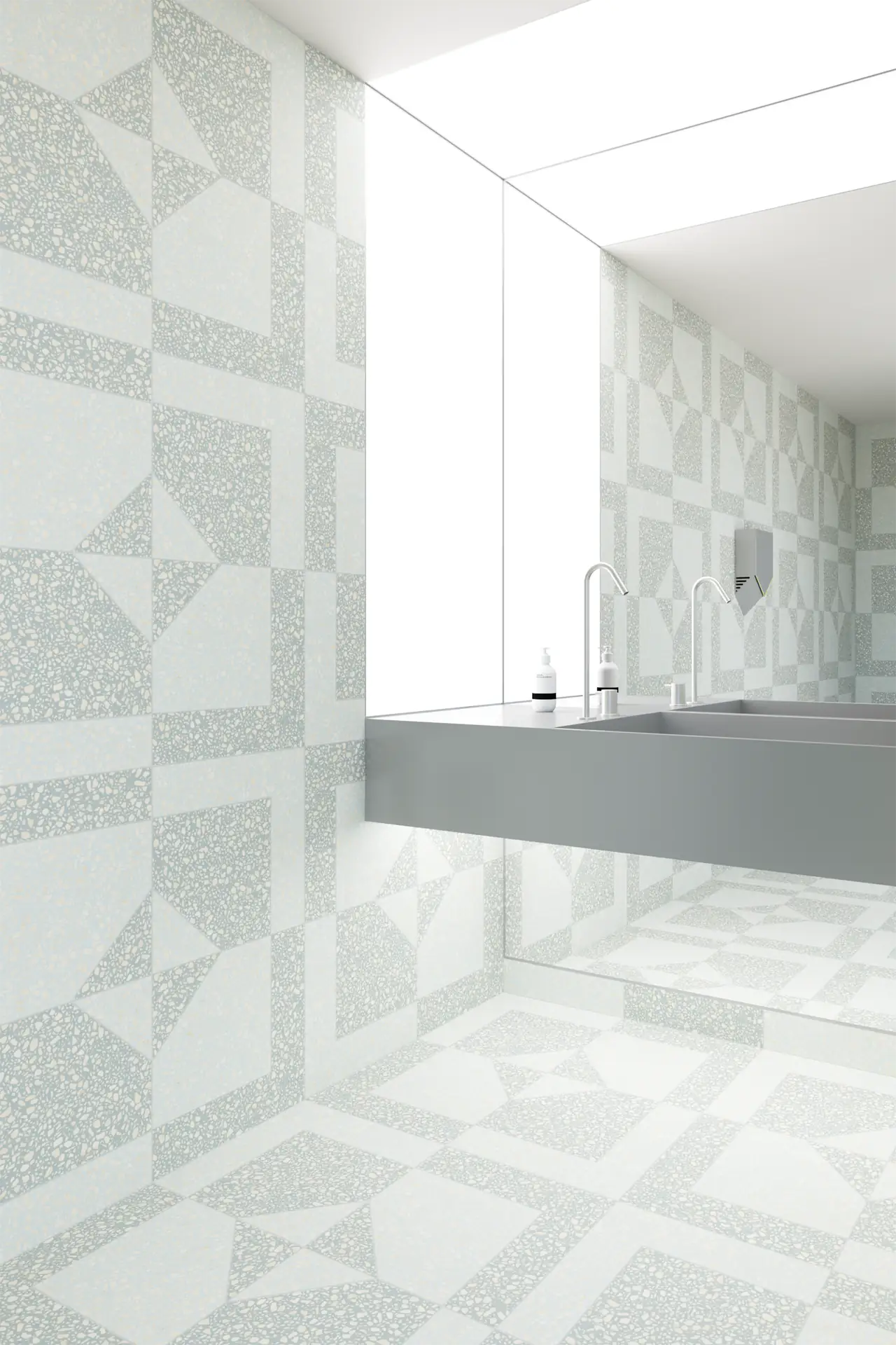 Quadrare Pattern Botticino